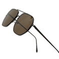 thumbnail image 5 of Vintage Square 70s Flat Aviator Sunglasses Women Men Classic Retro Stylish Gafas, 5 of 9