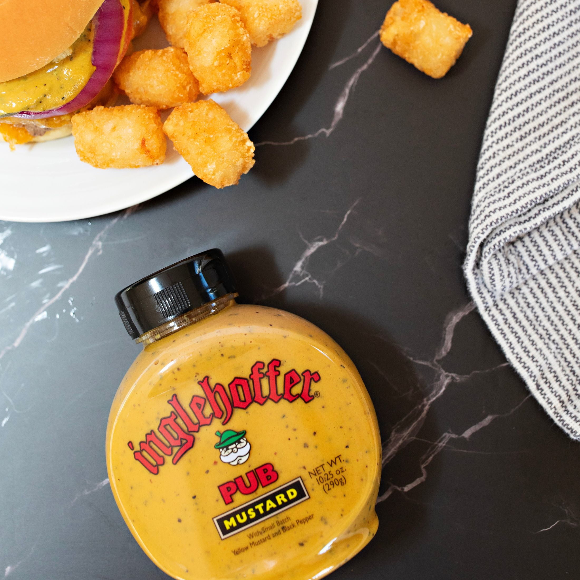(2 pack) Inglehoffer Pub Style Yellow Mustard, 10.25 oz