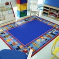 thumbnail image 2 of Joy Carpets Kid Essentials Children of Many Cultures 5'4" x 7'8" Area Rug in Color Multi, 2 of 2