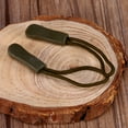 thumbnail image 5 of Edc Zipper Rope Backpack Zipper Rope 10x Zipper Pulls Slider Cord Rope Puller Ends Lock Zip Clip Buckle For Bag EDC Army Green, 5 of 5