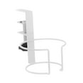 thumbnail image 3 of Portavasos de escritorio con abrazadera para mesa, fácil de instalar, para dormitorio, juegos, escritorio, ahorra espacio, sin taladros, organizador Blanco, 3 of 8