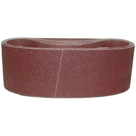 

Magnate K3X21S6 3 x 21 Open Coat Sanding Belt Aluminum Oxide - 60 Grit 10 Belts/Pkg X Weight Resin Bond Cloth Backings Open Coat
