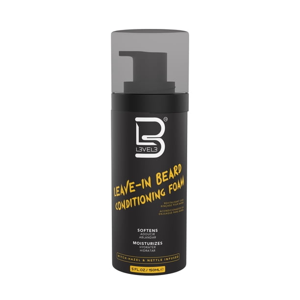 Acondicionador de barba Leave-In en espuma L3 Level 3, hidratante para barba