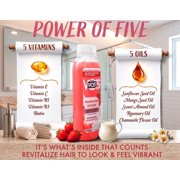 Vo5 Moisture Milks Strawberries And Cream Moisturizing Shampoo 15 Oz, 2 Pack