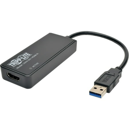 Tripp Lite USB 3.0 to HDMI Dual Monitor External Video Graphics Card Adapter SuperSpeed 1080p - 512 MB SDRAM - (Best Dual Monitor Graphics Card 2019)