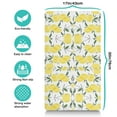 thumbnail image 3 of Dog Food Mat with Cute Modern Lemon Pattern, Waterproof Absorbent Pet Feeding Mat, Non-Slip, Quick Dry, Easy Clean Mat Perfect for Dogs and Cats, 3 of 5
