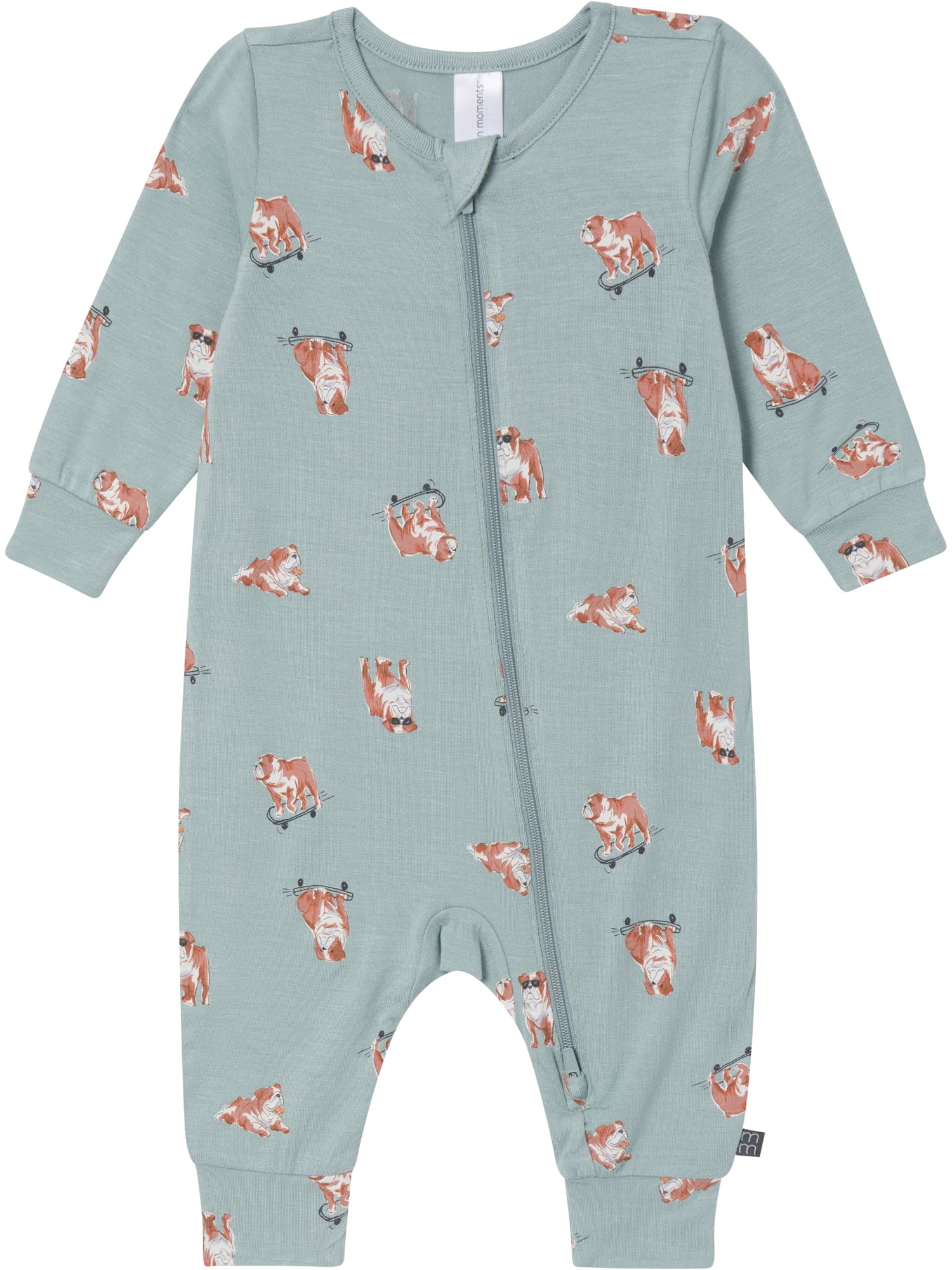 Modern Moments by Gerber Baby Neutral Super Soft Viscose Coveralls, 2-Pack, Sizes Newborn - 24 Months
