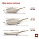 thumbnail image 2 of Set de Sartenes y Crepera de Aluminio - Ultrachef, Master Stone Blanco, 2 of 4