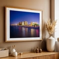 thumbnail image 4 of Beachfront - Clearwater Beach Florida Photography Oak Framed Wall Art Print 12 x 18 inches, 4 of 6