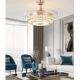 thumbnail image 6 of AFANQI 42-Inch Modern Ceiling Fan with Remote, Bluetooth Speaker, and 3-Color Lighting, 6 of 7
