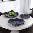 thumbnail image 6 of Uttermost Abella Blue Ceramic Wall Decor, S/3, 6 of 8
