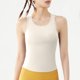 thumbnail image 4 of Tops de Yoga para Mujeres Manga Corta Cuello Redondo Deportes Elásticos, Top Ajustado para Primavera Verano Y Otoño, 4 of 5