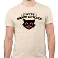 thumbnail image 2 of Happy Meow-lo-ween Shirt Unisex Large Natural, 2 of 5