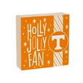 thumbnail image 2 of Tennessee Volunteers 6" Holiday Wood Plock Shelf Sign, 2 of 4