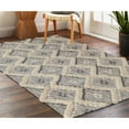 thumbnail image 2 of Superior Evren Hand-Tufted Cotton/Wool Textured Geometric Dove/Gray Farmhouse Area Rug, 6' x 9', 2 of 7