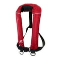 thumbnail image 1 of FLOATTOP USCG Coast Guard Aprroved Inflatable PFD Life jacket Vest for Adults with 33g Cylinder, 1 of 4