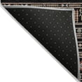 thumbnail image 5 of Addison Rugs Chantille Indoor/Outdoor Transitional Navajo Black Machine Washable Rectangle Rug, 8' x 10', 5 of 8