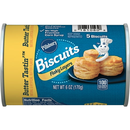 pillsbury tastin flaky count