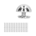 thumbnail image 4 of Kit de Rivets en Cuir, Rivets Champignon en Alliage Dur pour Vêtements Punk Argent, 4 of 8
