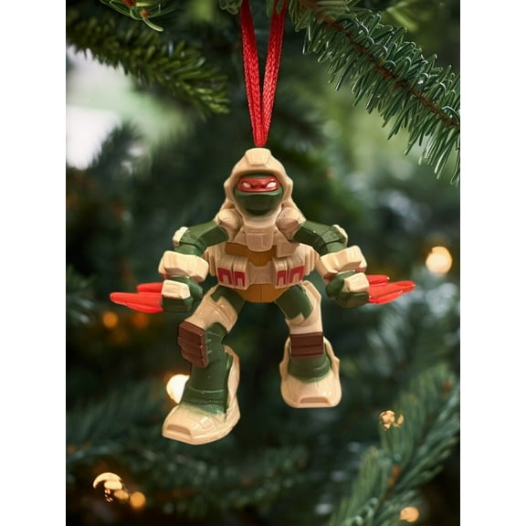ORNAMENT TMNT Metal Mutant Raphael Ninja Turtles Figure Figurine Charm DANGLER