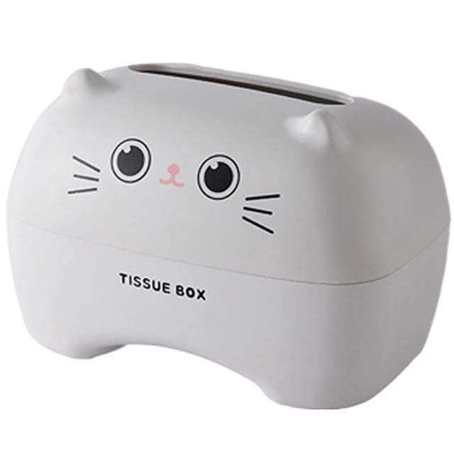 Bangcool Tissue Cover Cute Cartoon Nonslip Facial Tissue Holder Tissue Box Cover for Home