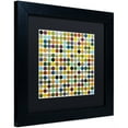 thumbnail image 2 of Trademark Fine Art "Rustic Rounds 125" Canvas Art by Michelle Calkins, Black Matte, Black Frame, 2 of 4