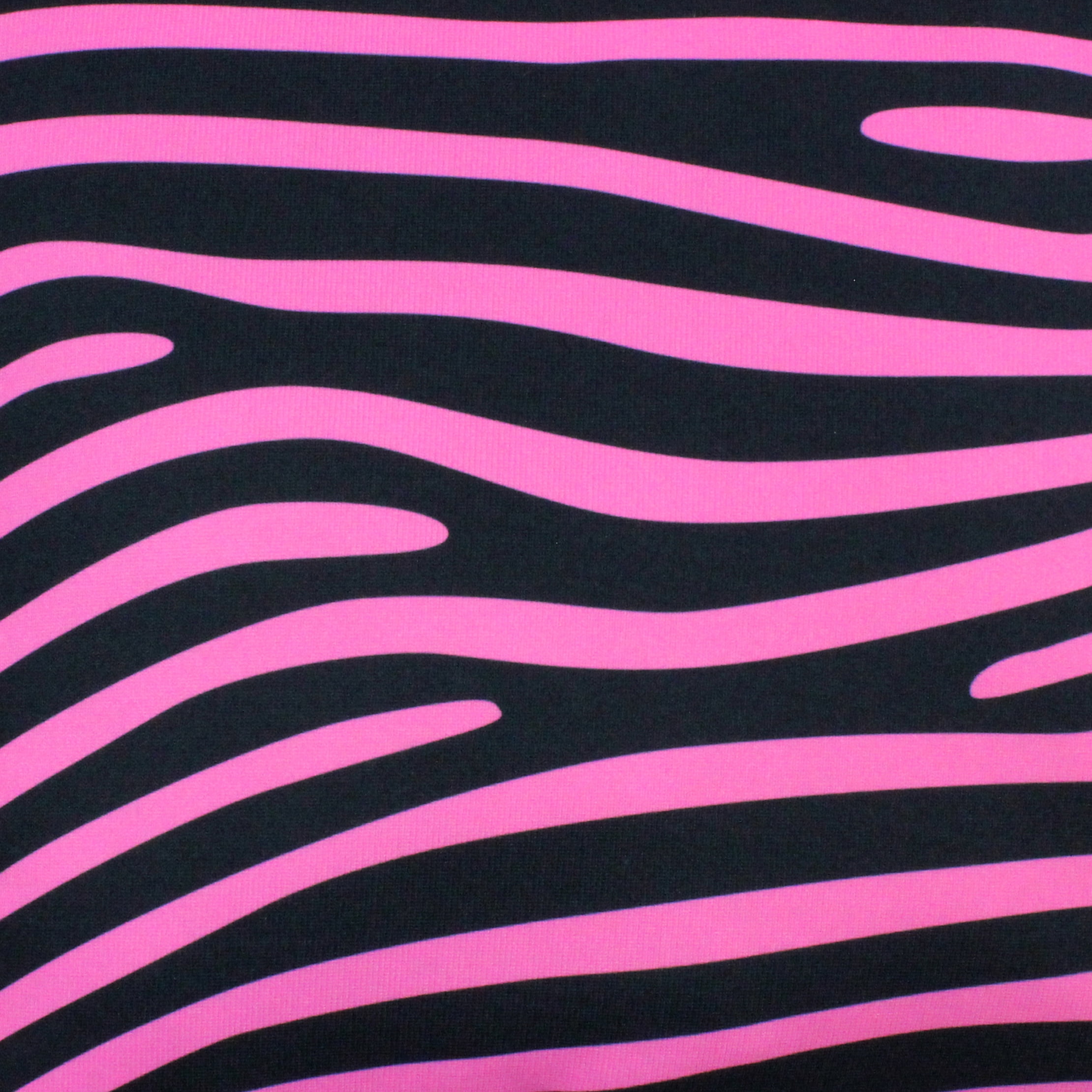 Everything Comfy Zebra Print Decorative Throw Pillow, 16x16 Inch, Pink/Black,