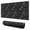 Black Gothic Sun, variant on Long Mouse Pads for Desk,Black Moon Eye Pattern Desk Mats on Top Of Desks, Desk Mouse Pad Extra Large with 3mm Non-Slip Base and Stitched Edge for Gaming,Office,Work,Home 31.5"x11.8"