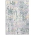 thumbnail image 2 of SAFAVIEH Sequoia Kazi Abstract Polyester Machine Washable Area Rug, Green/Purple, 8' x 10', 2 of 13