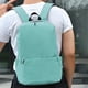 thumbnail image 5 of Mochila pequeña de color sólido para hombres y mujeres | Mochila casual grande de nailon | Bolsa de viaje con compartimento para tablet | Ligera | 15.35x9.84x5.51 pulgadas | Amarillo, naranja, verde, 5 of 9