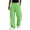 17#Fluorescent Green, variant on Men's Baggy Sweatpants Wide Leg Lounge Pants Drawstring Waist Loose Fit Jogging Trousers with Pockets Black M