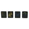Ben 10: Alien Force Assorted Black Tile Character Erasers (4pc)