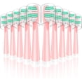 thumbnail image 1 of shiyou-Compatible with Rtauys Electric Toothbrush Replacement Brush Heads,for Rtauys Electric Toothbrush,10 Pack (Pink, Medium), 1 of 4