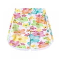 thumbnail image 1 of URMAGIC Girls Athletic Shorts, Girls Dolphin Shorts, Printed Qucik Dry Running Shorts for Girls 2-11 Years, 1 of 6