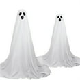 thumbnail image 1 of Halloween Ghost Decorations 2 Pack Large White Hanging Ghost Props for Indoor and Outdoor Use, 1 of 6