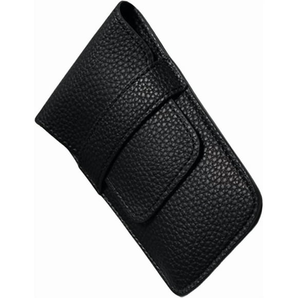 ZOUSSIQI Portable PU Leather Watch Storage Pack with Multilayer with Organized Compartments Accessory for Travel and Business CA919-48394