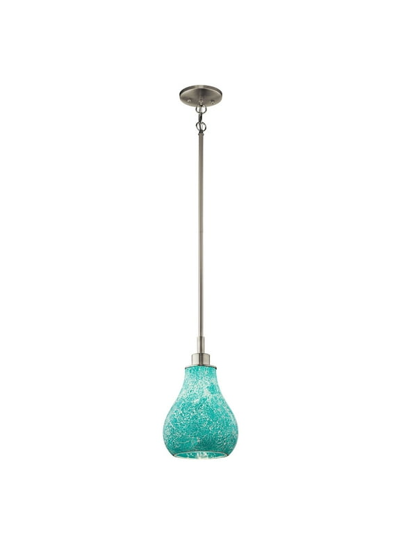 Blue kitchen pendant lights