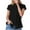 Black, variant on Plebaso Dress Shirts for Women Business Casual Button down Shirts Dressy Short Sleeve Work Tops for Ladies