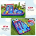 thumbnail image 4 of Costway Glissoire Aquatique Gonflable Parc pour Enfants Rebond Maison Escalade Saut Sans Souffleur, 4 of 10