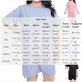 thumbnail image 3 of Bxsruta Womens Lounge Set Short Sleeve Crew Neck Top and Shorts Casual Summer Outfit, 3 of 7