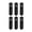 Black, variant on 6pcs SIMs Eject Pin With Silicone Cover For Multiple Phone Models Universal SIMs Card Removal Tool Eject Needle