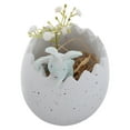 thumbnail image 5 of FELTECHELECTR 1Pcs Resin Rabbit Egg Shells Plant Pot Cracked Shell Bunny Shape Spring Theme Home Table Decorations, 5 of 8