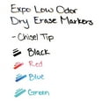 thumbnail image 5 of Low-Odor Dry Erase Marker Starter Set, Broad Chisel Tip, Assorted Colors, 4/set | Bundle of 5, 5 of 7