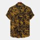 thumbnail image 3 of Camisa hawaiana de manga corta con cuello levantado para la playa para hombre, camisas informales con botones estampadas de verano Fridja hkj1885, 3 of 7