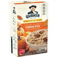 thumbnail image 2 of Quaker Oats Limited Edition Pumpkin Spice Oatmeal 8 - 1.51Oz Packets (Pack Of 3), 2 of 2