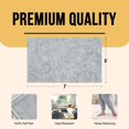 thumbnail image 3 of MAYSHINE Basics - 5'x7' - 100% Felt - Premium Comfort Rug Pad - Also Available with Non Slip Option - Safe for Hardwood Floors and All Surfaces, 3 of 6