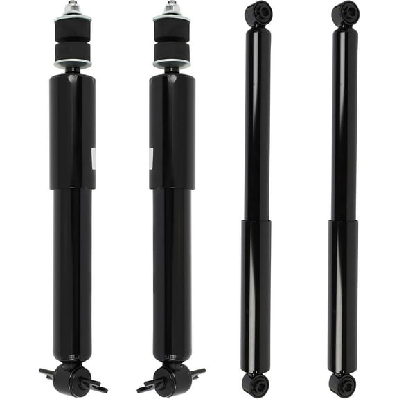 SCITOO Front & Rear (4 Pcs) Shocks for Dodge , Shocks Absorbers Fits 2002-2008 for Dodge Ram 1500 with 344385 37164 344398 37206 Shocks and Struts Auto Shocks