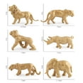 thumbnail image 6 of 7 PCS Gold Safari Animal Birthday Centerpiece Jungle Animals Cake Decoration Jungle Party Safari Centerpiece Safari Baby Shower Decoration Jungle Baby Shower Decoration, 6 of 7