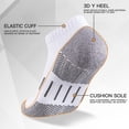 thumbnail image 3 of Calcetines Heatuff Athletic para hombre que absorben la humedad, paquete de 6, 3 of 7