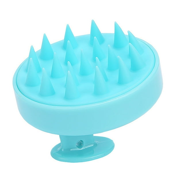 Fymall Hair Scalp Massager Massage Shampoo Comb Cleaning Silicone Brush